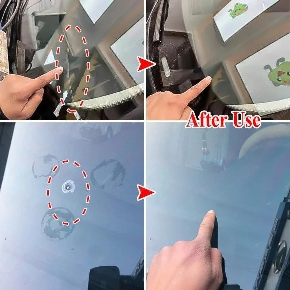 Buy 10 Get 12 Free Magic Windscreen Crack Repair Set - Auto Glass Scratch Eraser for Cars Trucks Motorcycles Vehicle Repair Tools Sets Accessories
