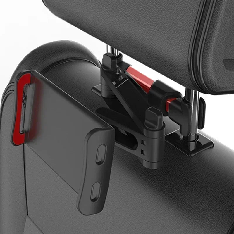 Universal Car Tablet Holder Adjustable Headrest Mount Cradle Compatible with iPad Pro Air Galaxy Tabs Other Tablets Cell Phones