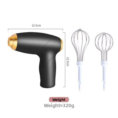 Electric Mixer, Milk Frother, Handheld Egg Beater, Portable Beverage Coffee Machine, Cake Cream Machine, Kitchen Batter Mixer Household Cooking Accessories Home Appliances