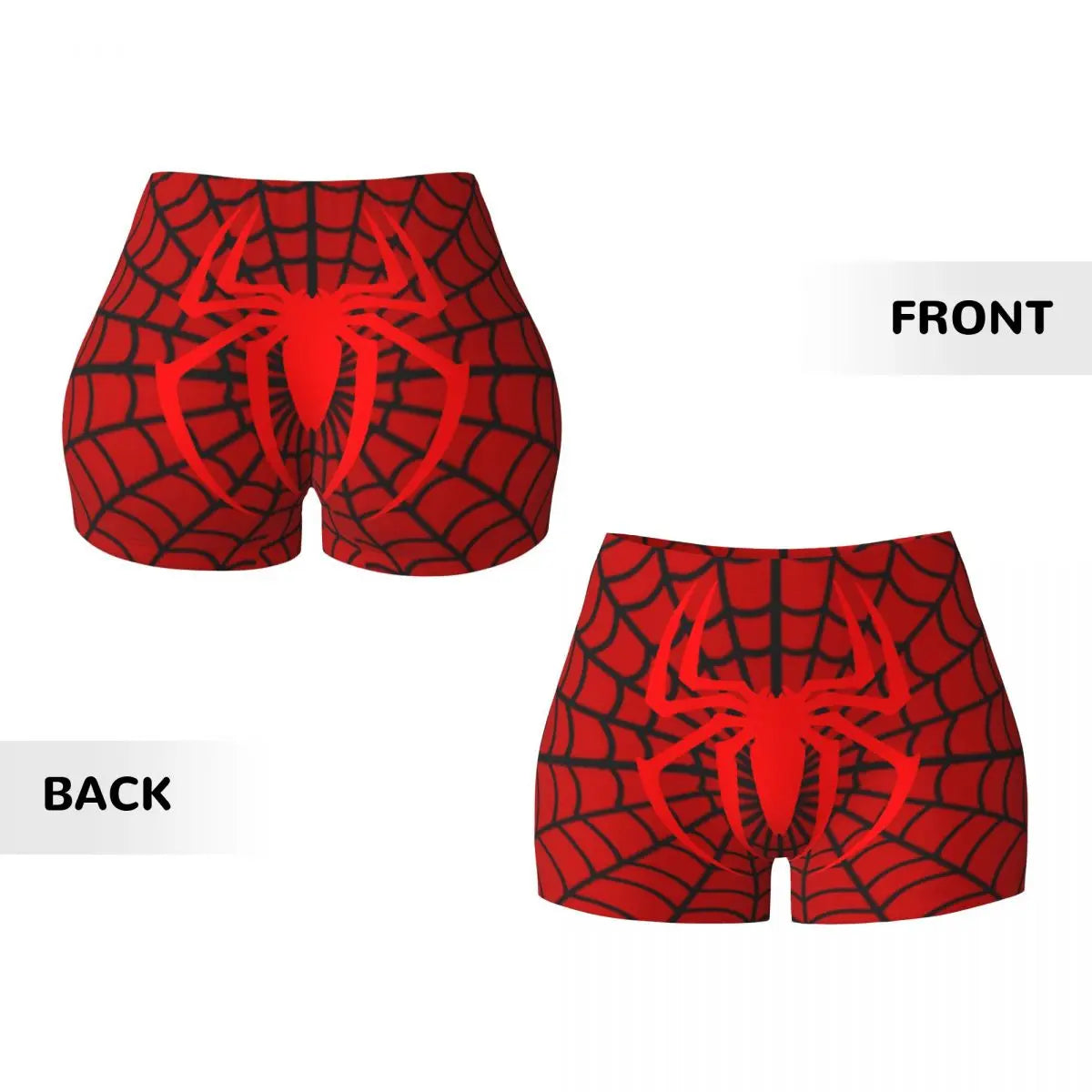NEW Arrivals Sexy Hot Women Spiderman Summer Outdoor Beach Party  Workout Running Hiking Yoga Shorts Gym Athletic Biker Cycling Shorts Girls Fashion Apparel Accessories