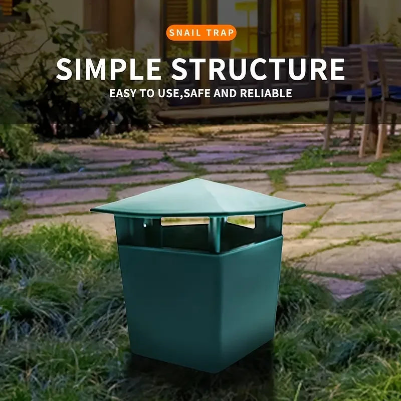 High-Quality Snail Trap Durable Snail & Slug Trap - Safe Plastic Cage for Vegetables Plants and Flowers Home Gardening Accessories