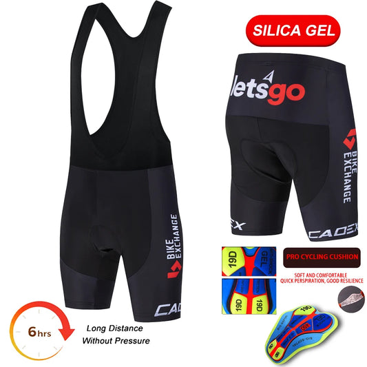 NEW S-4XL Plus Size 10 Colors Set Women Men's MTB Cycling Bib Shorts Bike Riding Pants Man Professional Bicycle Shorts for Men Road Bike Mountain Cycling Clothes
