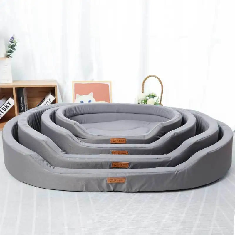 Large Dog Bed Wear-Resistant Dog Sofa Oxford Cloth Waterproof and Anti-Urine Dual-Purpose Inner Pad Easy Washable Pet Cat House