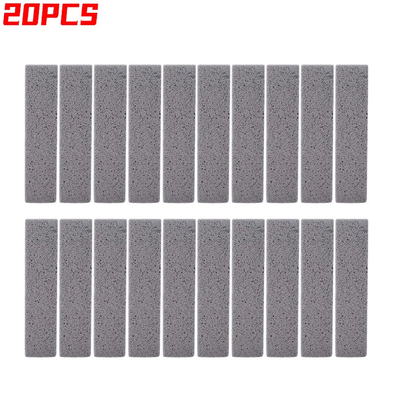 20 PCS Set Top Quality Toilet Cleaning Pumice Stone Water Stain Cleaning Pumice Stain Removal Scouring Pad for Home Kitchen Sink Bathtubs Pool Hygiene Tools