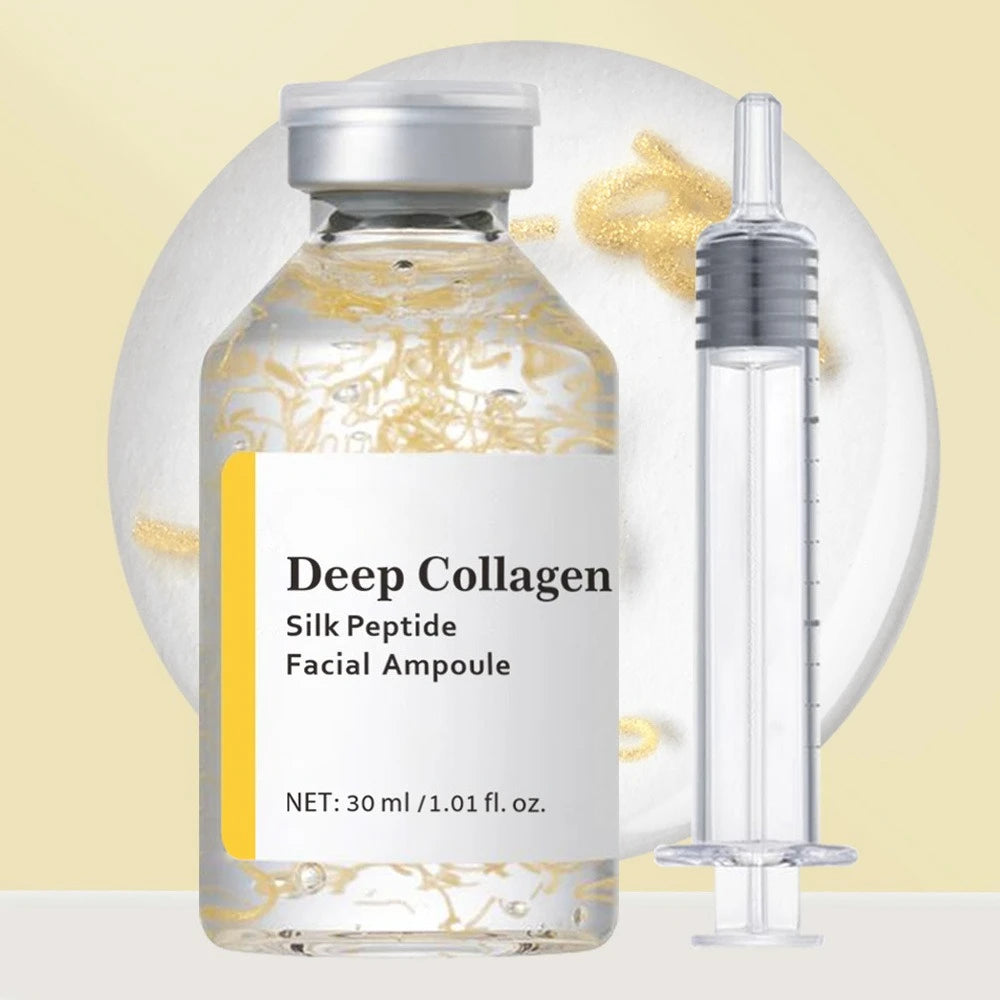 Buy 5 Get 5 Free Silk Peptide Intensive Lifting Ampoule |Anti-Aging Serum For Face With Collagen & 30 Peptide Complex  Skin Tightening & Firming Women Skin Care Supplies