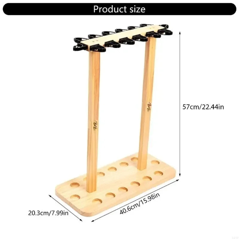 8-14 Bit Vertical Fishing Rod Storage Holder Fishing Gear Equipment Organizers Fishing Rod Rack Floor Stand Fishing Rod Rack Home Garage