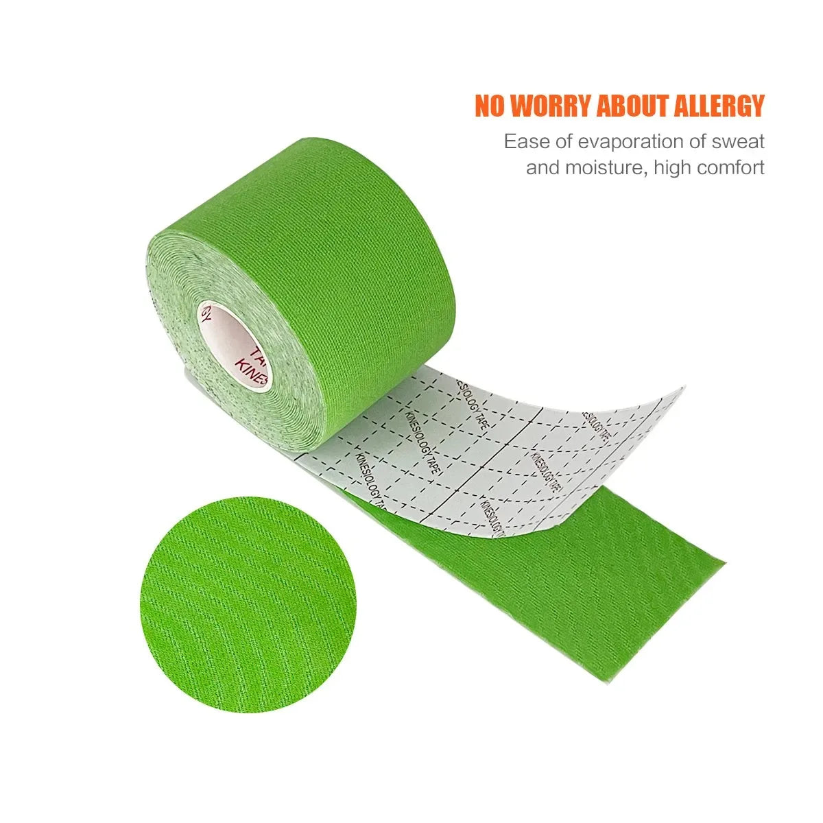 NEW Arrivals 10Pcs Set Box 5cmx500cm- 10cmx500cm Kinesiology Tape Grip Athletic Recovery Elastic Cotton Muscle Pain Relief Knee Arms Shoulders Back Pads Support Bandage Fitness Tapes