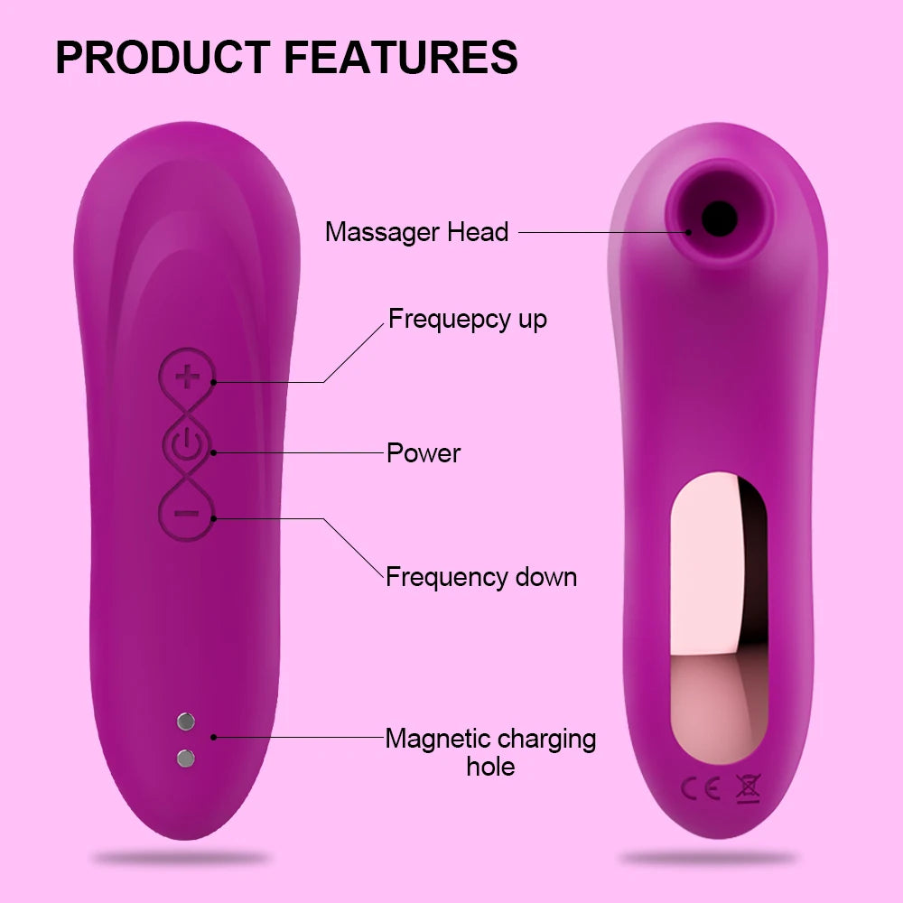 7 Vibration Modes Sucking Vibrator For Women Clit Sucker Vagina Clitoris Vacuum Stimulator Nipple Sex Toys For Adults 18