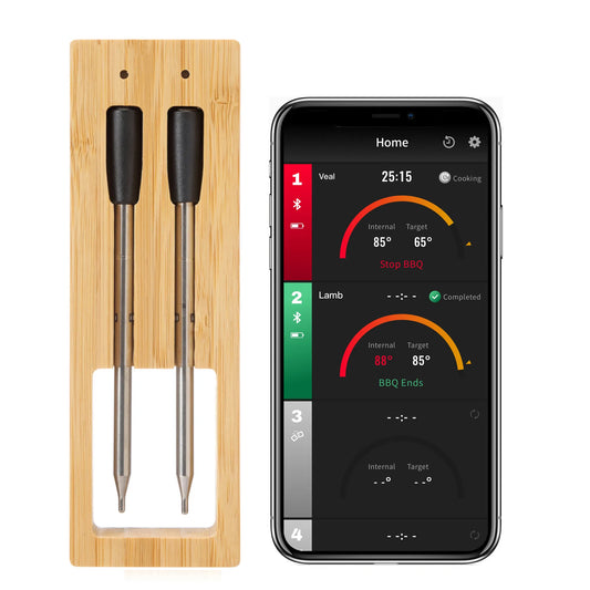 Newest Wireless Meat Food Thermometer Kitchen Cooking Tool Oven Grill BBQ Steak Bluetooth Temperature Meter Barbeque Accessories