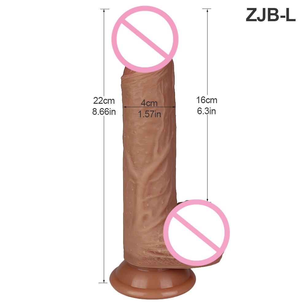 XXL Big Realistic Dildo Shop Soft Material Huge Penis with Suction Cup Sex Toys for Woman Strapon Female Masturbations Sexy Cock