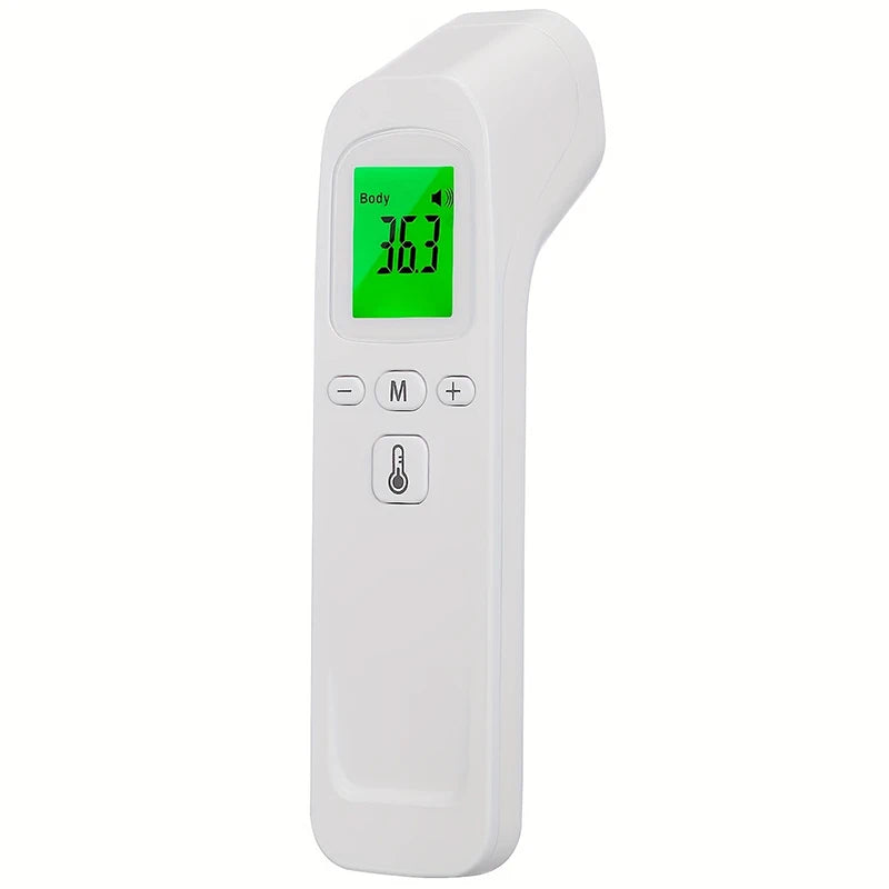 2 PCS Set USB Kids Infant Finger Oximeter Or Non Contact Infrared Forehead Thermometer Digital LCD Fever Detector Heart Rate SpO2 Electronic Monitor Medical Devices Health Care Supplies.