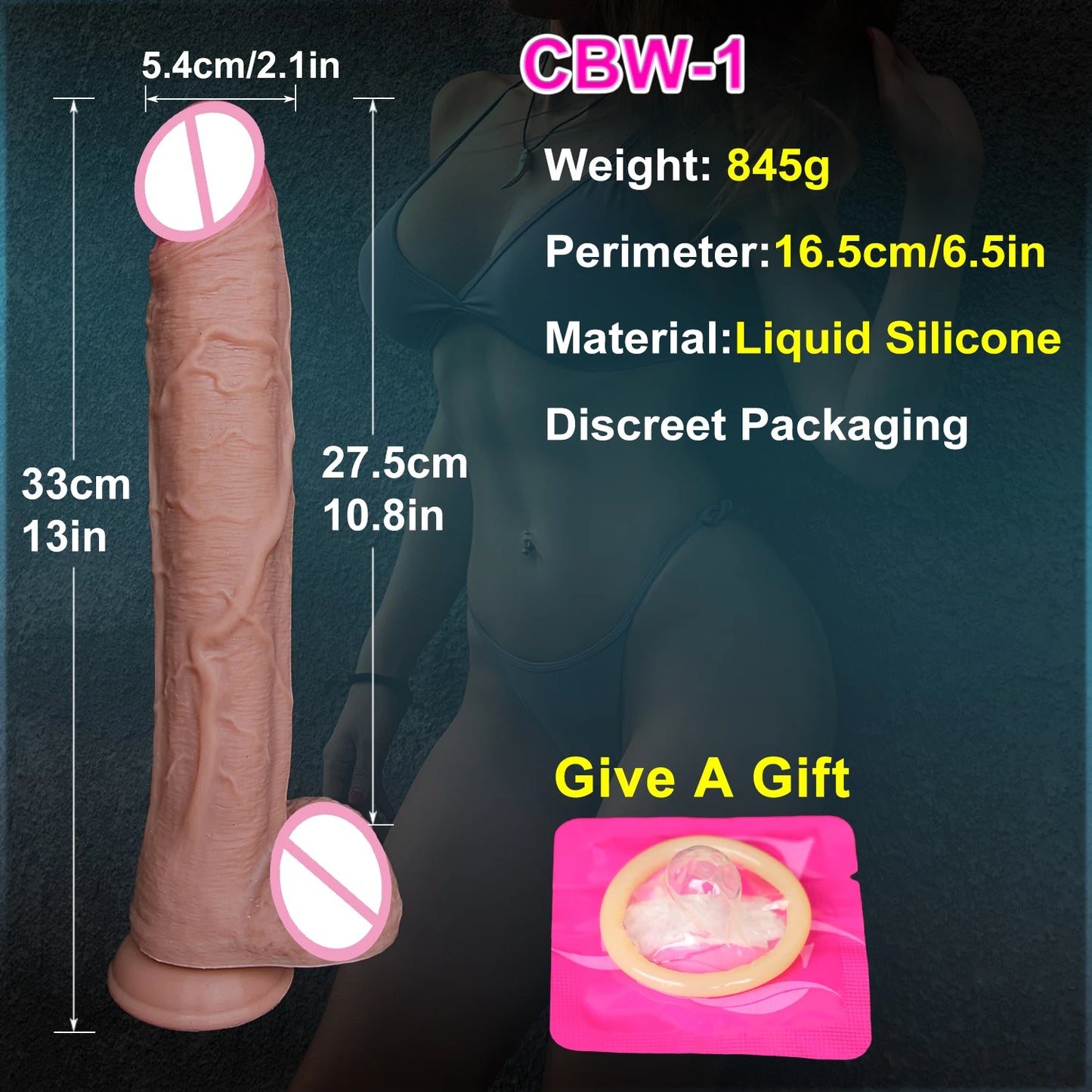 Soft Real Veins Huge Thick Dildo Suction Cup Silicone Cock Anal Plug Sex Toy for Men Women Lesbian Masturbators Double Big Penis