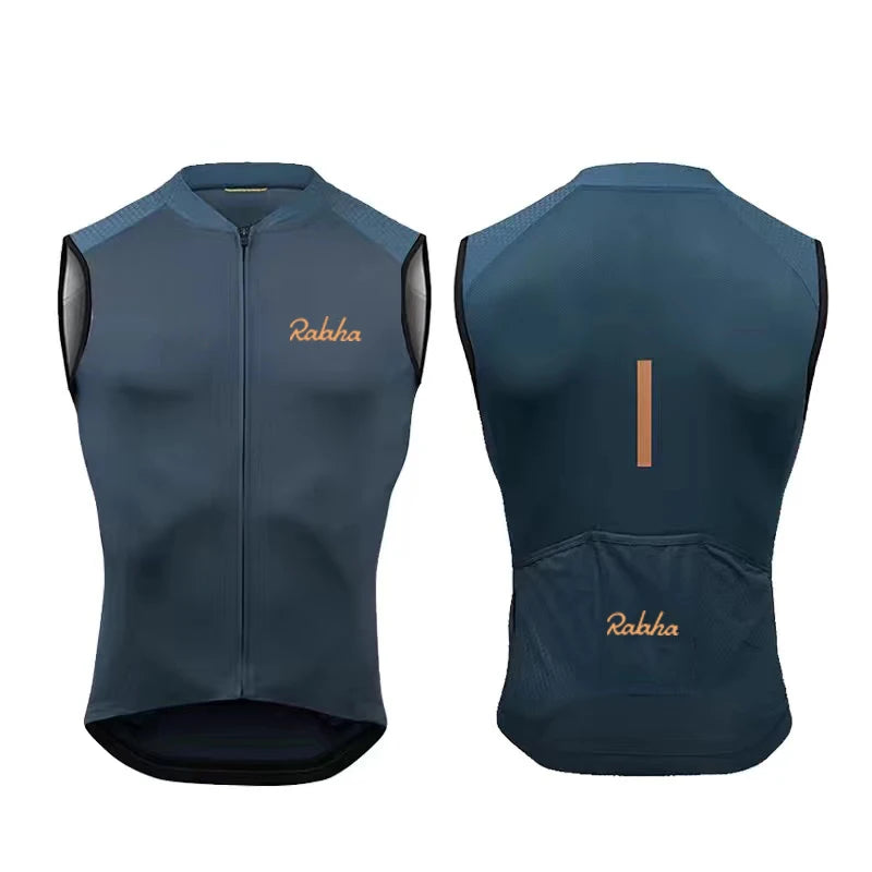 NEW Arrivals S-3XL 3 Colors Men's Cycling Vest Sleeveless Windproof Cycling Clothing Sport Bike Gilet Bicycle Jersey Windbreaker MTB Road Racing Bikes Vest Sports Apparel Accessories