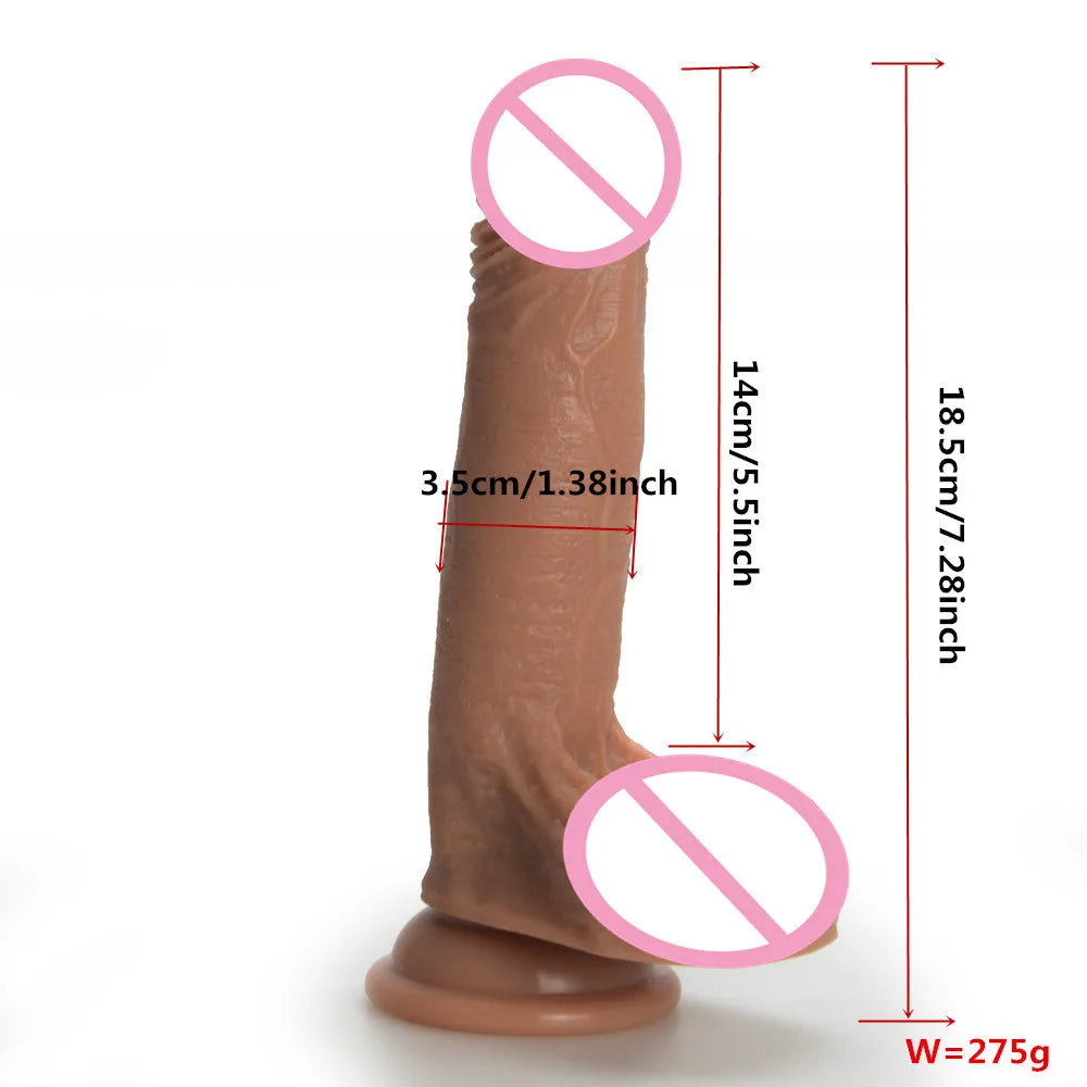 XL-XXXL Huge Dildo Cock Penis Sex Toys Products For Women Men Endless Pleasure Vaginal Anal Masturbators Big Dick Butt Plug For Adult 18+  Goods Sex Shop Supplies