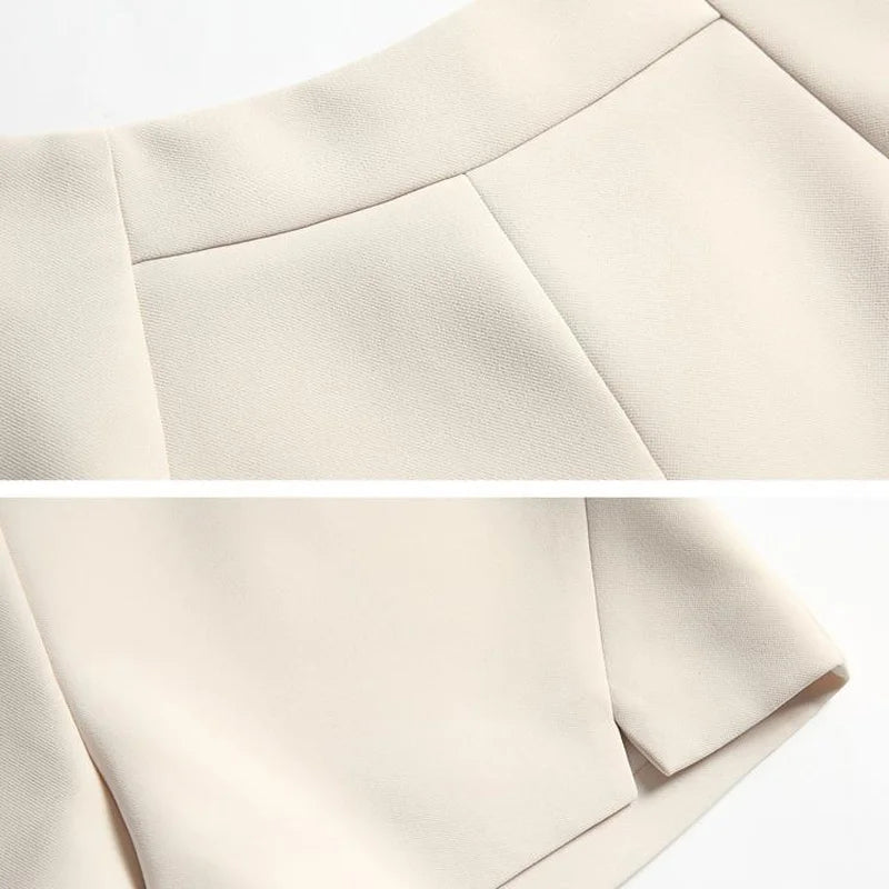 NEW Arrivals S-5XL Solid Women Mini Shorts High Waits Zipper Fly All-match Outwear Sexy Female Leisure Bottom Korean Style Young Lady Chic