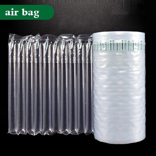 NEW Arrivals 30M-50M Inflatable Air Buffer Plastic Packaging Bump Filling Air Column Protective Bubble Bag Anti-Pressure Shock Express Mail Pocket Roll with Pump