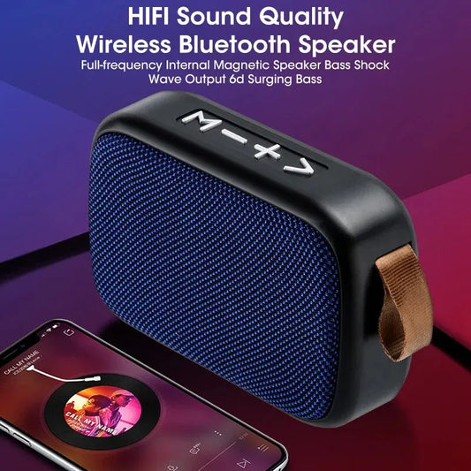New Wireless Bluetooth Speaker Outdoor Portable Subwoofer Mini Speaker Home Cloth Card Speaker Sound Accessories Electronic Supplies
