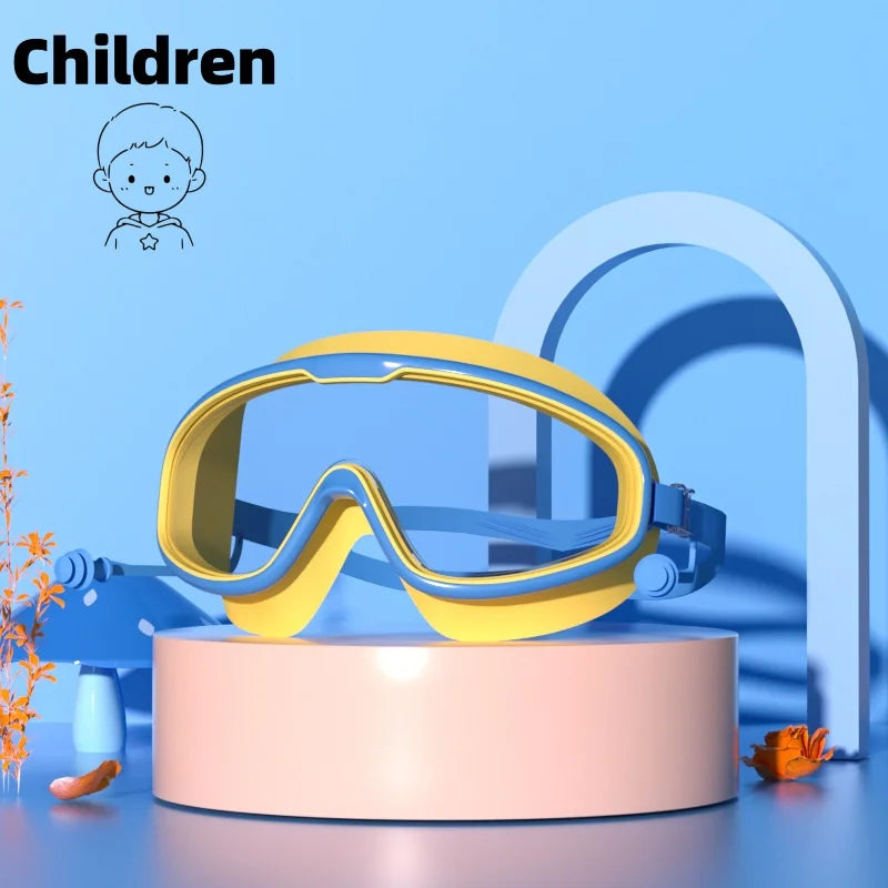 NEW Arrivals 12 Colors Swimming Goggles with Waterproof and Anti Fog High-Definition Professional Diving Goggles for Adult Boys and Girls Swimming Sport Accessories
