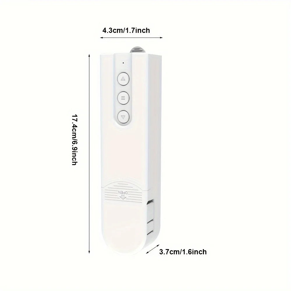 NEW Arrivals Wi-Fi/Zigbee/Bluetooth Smart Robot Curtains Roller Open/Close Pusher Shade Driver ,Solar Panel ,Blinds Motor Power By Battery ,For Alexa Google Home, Easy Install Curtains Drapes Robot Motor.