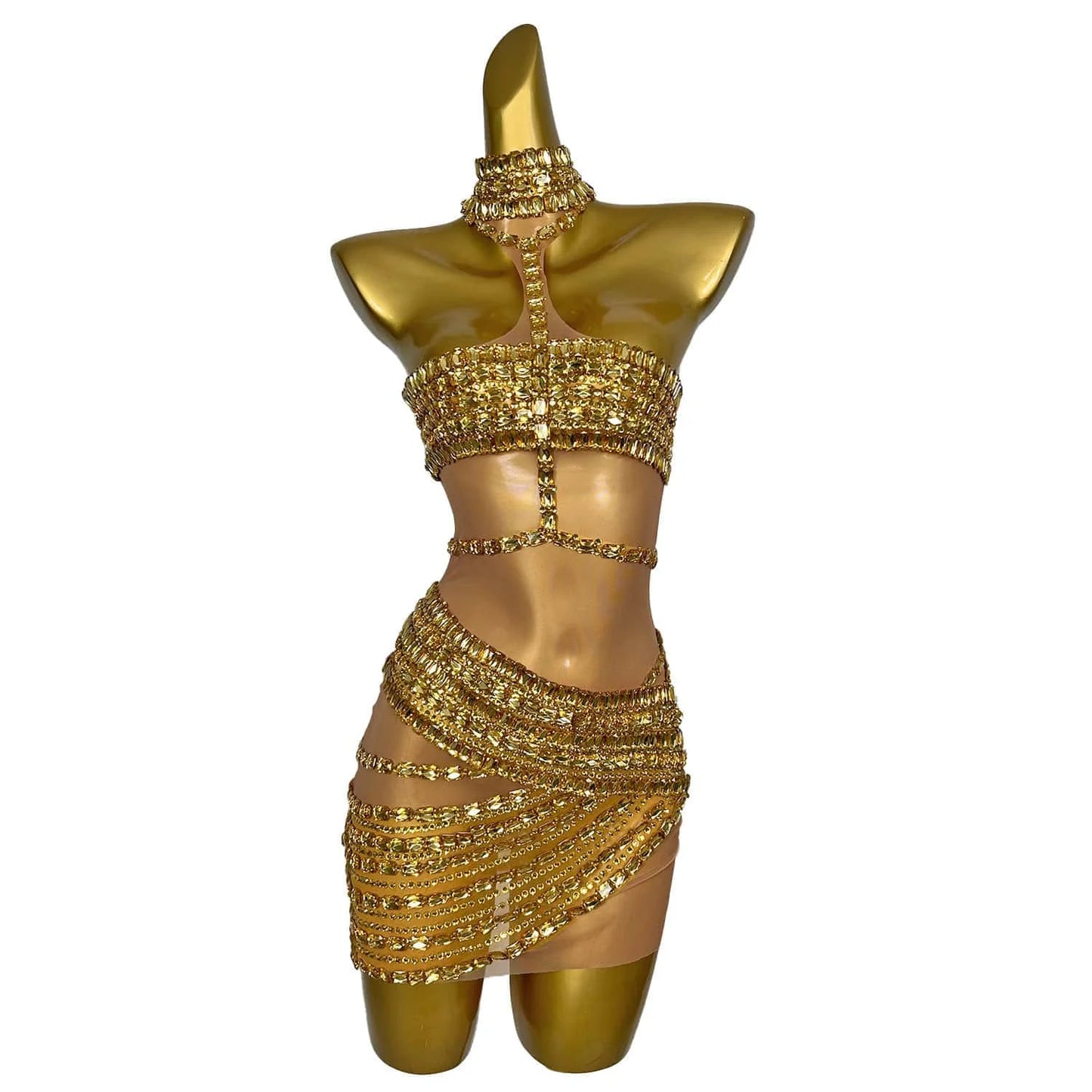 Low-Price Sales are Limited NEW Arrivals Sparkly Diamonds Mini Dress for Women Sexy Evening Nightclub Party Celebrate Birthday Dress Photo Shoot Performance Stage Wear