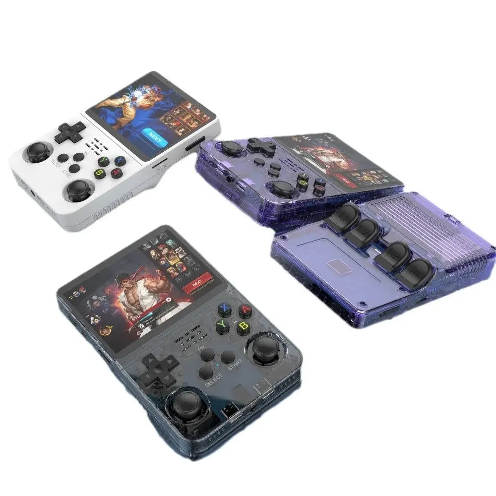 NEW Arrivals Open Source R36S Retro Handheld Video Game Console Linux System 3.5 Inch IPS Screen Portable Pocket Video Player 64GB Games Electronics Supplies Accessories Video Games Products