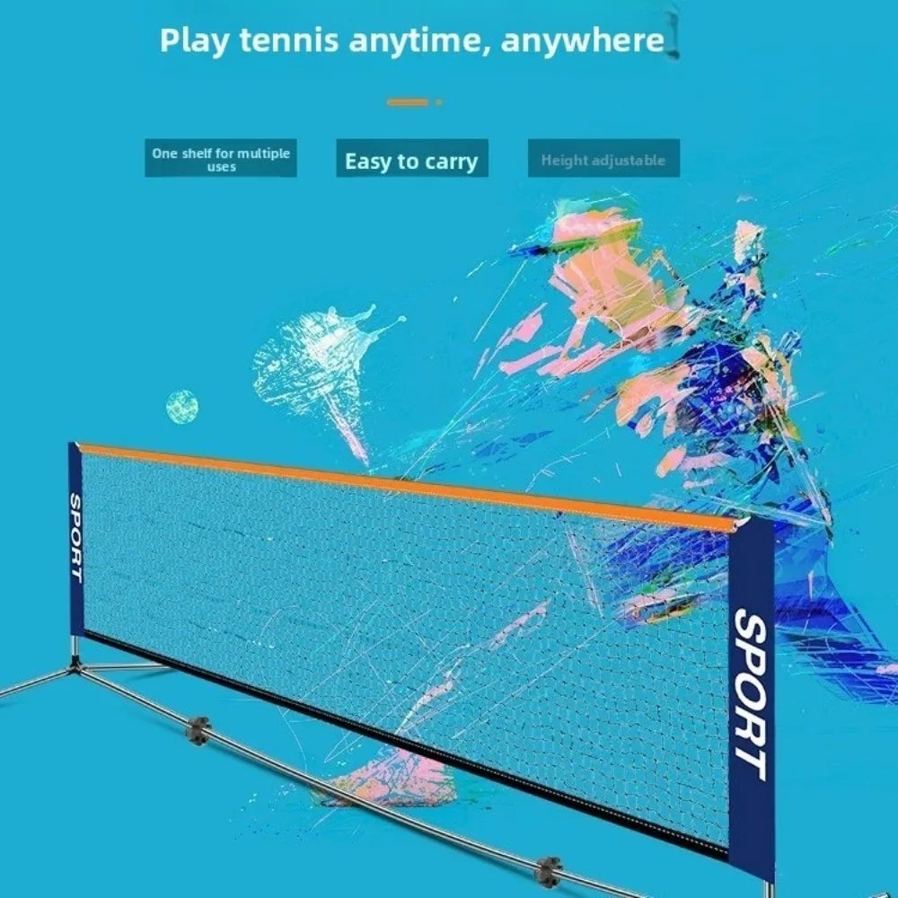 Creative Badminton Tennis Standard Net 3.1 Meters Standard Badminton Net Fine Mesh Simple Sport Equipment Indoor Outdoor