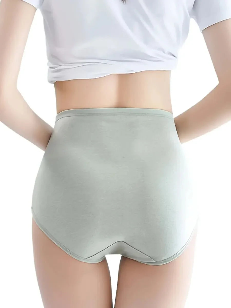 NEW Arrivals 3 PCS Set L-2XL Plus Size High Waist Lace Jacquard Women's Briefs Comfy Breathable Stretchy Intimates Women's Panties Fashion Sexy Female Underwear Pregnancy Clothing Supplies