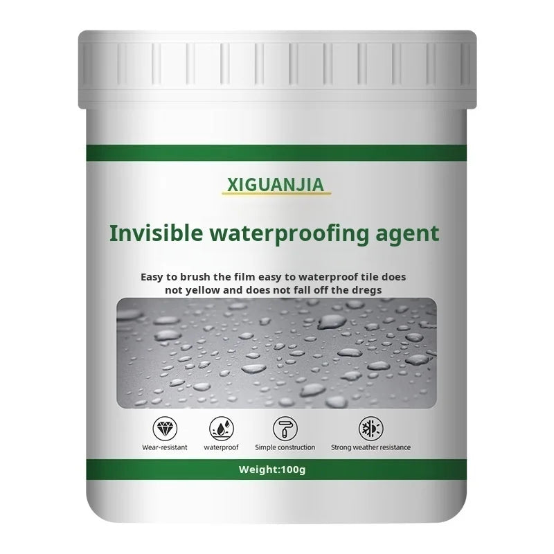 300g Waterproof Paint Don't Smash Brick Tiles Broken Exterior Wall Bathroom Waterproof Glue kitchen Leak Repair Warranty Toilet Waterproof Paint Home Repair Tools