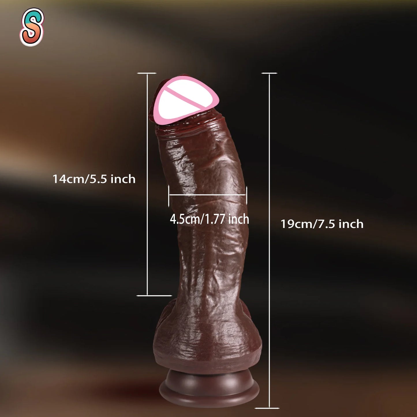 Super Realistic Dildo Real Skin Silicone Huge Dildos Suction Cup Cock Male Soft Artificial Penis Dick Sex Toys for Women Vaginal