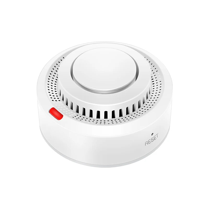 1/2/3/4//5 PCS Set Wi-Fi APP Control Remote Smoke Detector Wireless Photoelectric Sensor Fire Alarm Home Kitchen Hotels Business Mall Factory Security System Work with Smart Life Alert Sound Alarm