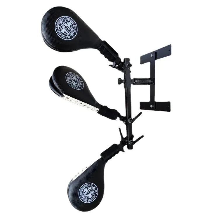 Women/Men Taekwondo Kicking Target, Multi-Position Foot, Multi-Functional Training Equipment, Three-Connected Fixing Frame Boxing Karate Accessories Sports Supplies