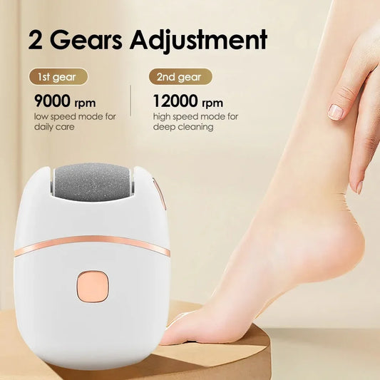 NEW Electric Foot Repair Tool Rechargeable Electric Foot File - Pedicure Tool for Removing Calluses And Dead Skin - Foot Exfoliating