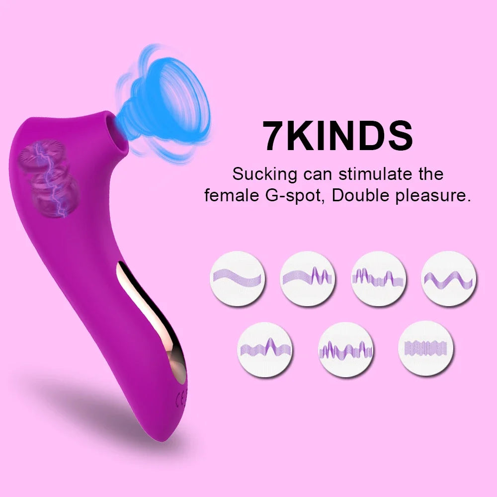 Woman Sex Clitoral Toy Mini G-spot Tongue Licking Sucking Vibrator Clitoris Sucker Pussy Dildo Fidget Toys Sex Toys for Girls 18+