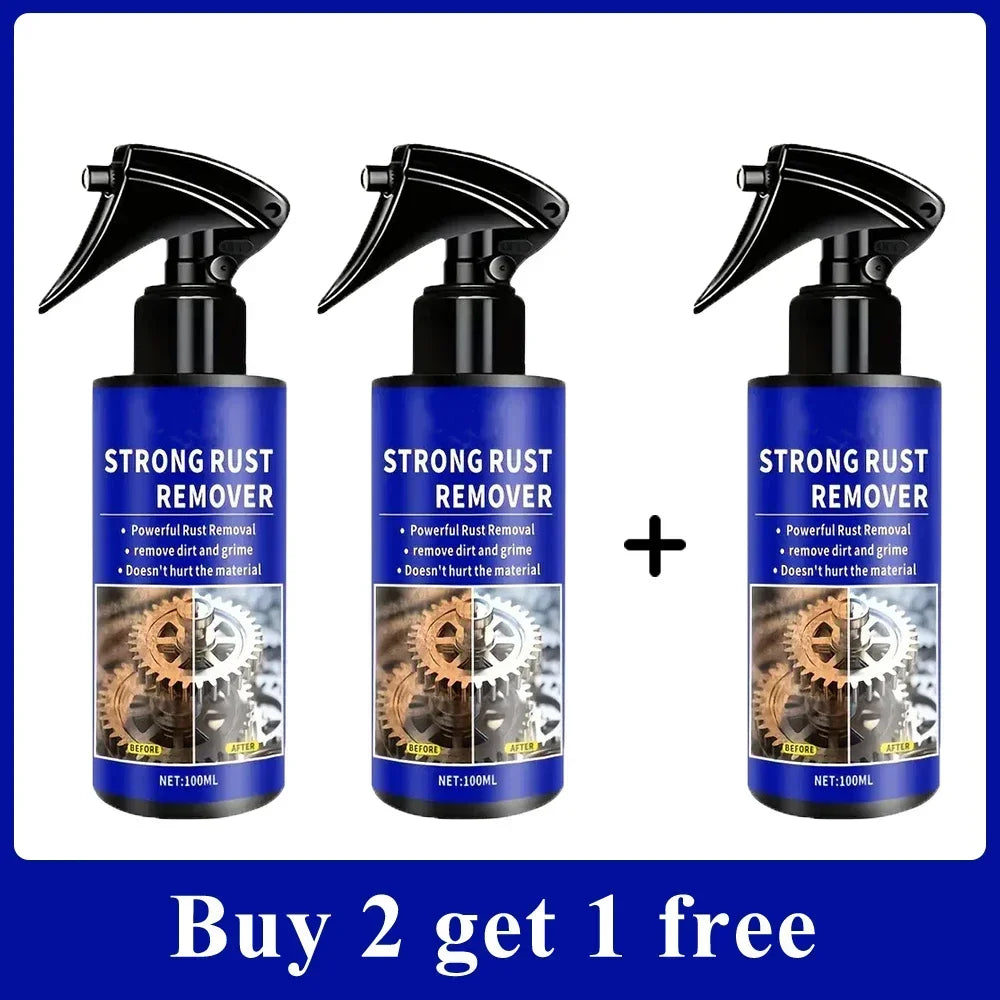 1/10 PCS Set Multifunctional Home Car 100ML Rust Remover Providing Surface Protection on Car Brake Pads Iron Metal Surface Shining Vehicle Parts Polishing Cars Trucks Motorcycle Cleaning Supplies Sets