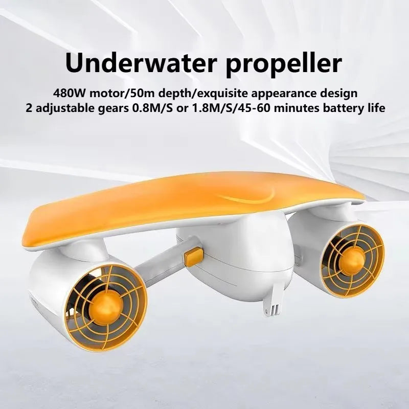 NEW Underwater Electric Propeller W7 Diving Shooting Equipment Electric Floating Board Underwater Propeller Diving Electric Scooter Summer Water Sports Supplies