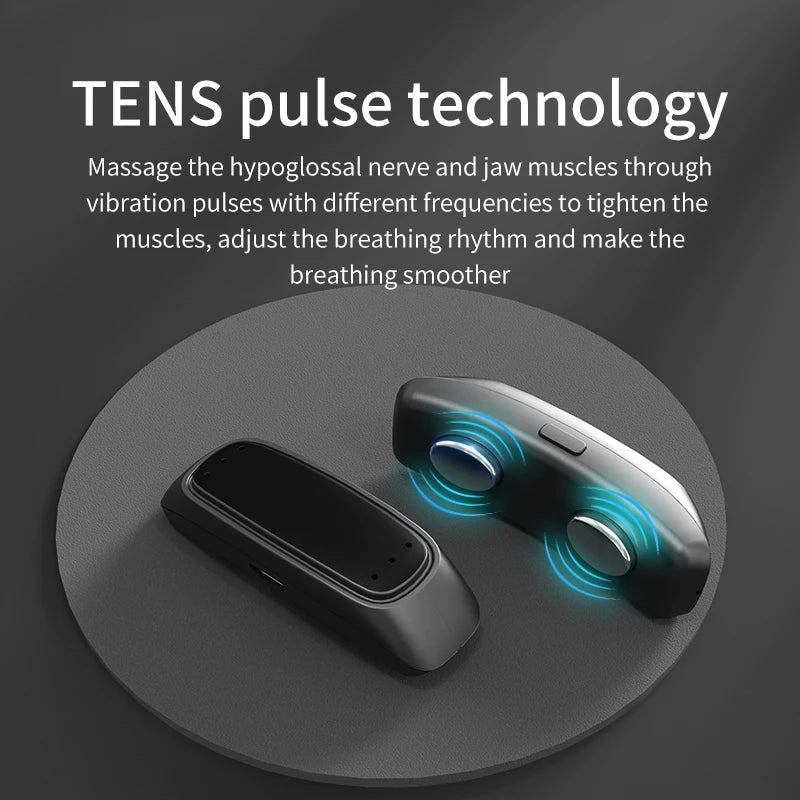Anti Snore Device Smart Improve Sleeping Electric EMS sleep Apparatus Snoring Stopper and apnea USB Generation Pulse Technology