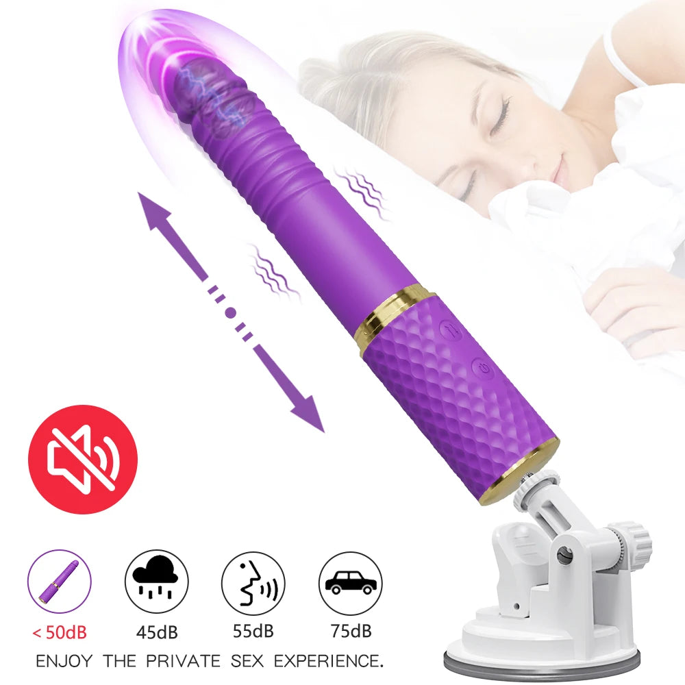 Sex Automatic Telescopic Thrusting Dildo Vibrator Massager G Spot Retractable Female Masturbation Sex Toys Adult for Women