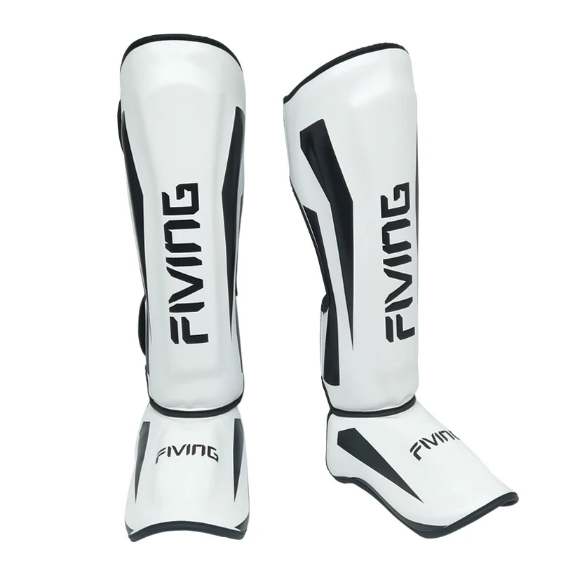 NEW!!!! Professional Boxing Knee Protector Set  Youth/Adult Kick Boxing MMA Grappling Instep Shin Guard Pads Karate Foot Shank Leg Protectors Ankle Support