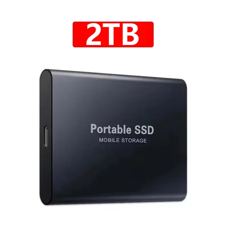 Portable Mobile Hard Disks Lightweight USB 3.2 External Hard Drive Fast Transfer External Solid State Drives For Laptop Desktop PC Computer Accessories
