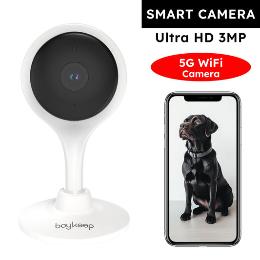 NEW Arrivals Surveillance Camera 3MP 5/2.4GHz Wi-Fi Indoor Home Security Mini IP Smart Family CCTV Pet Camera Video Monitor 24/7  K10
