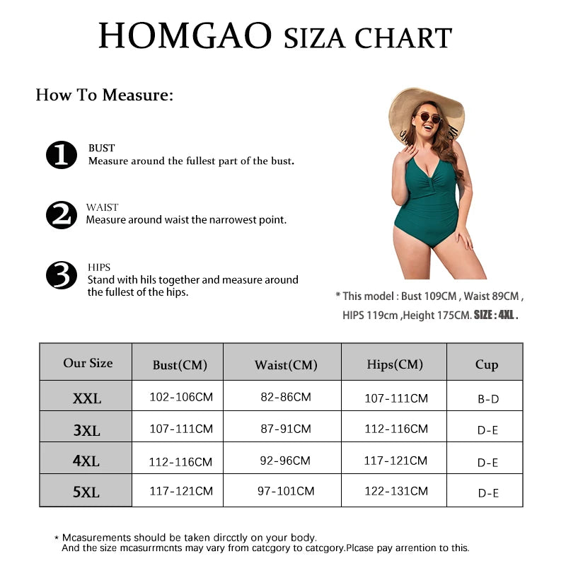 Sexy V-Neck One Piece Swimsuit For Women Solid Bodysuits Monokini Bathing Suits Beach Wear Plus Size Swimwear