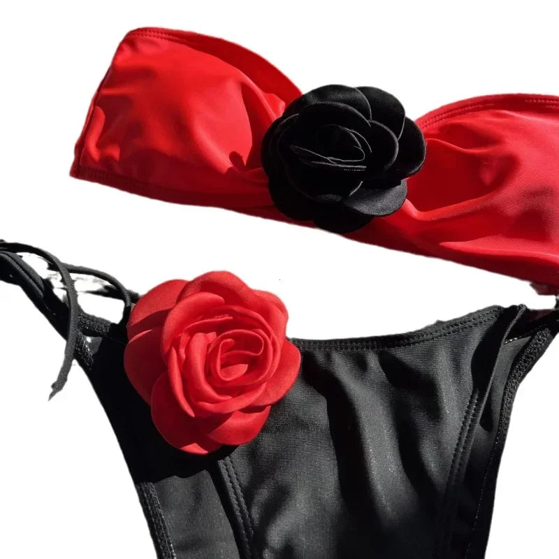 2 PCS Set 4 Colors New Sexy Bikinis Swimsuits Women Swimwear Push Up Female Beach Swimming Wear Bathing Suits Brazilian Bikini Set Pool Bathing Summer Beachwear Apparel Suit
