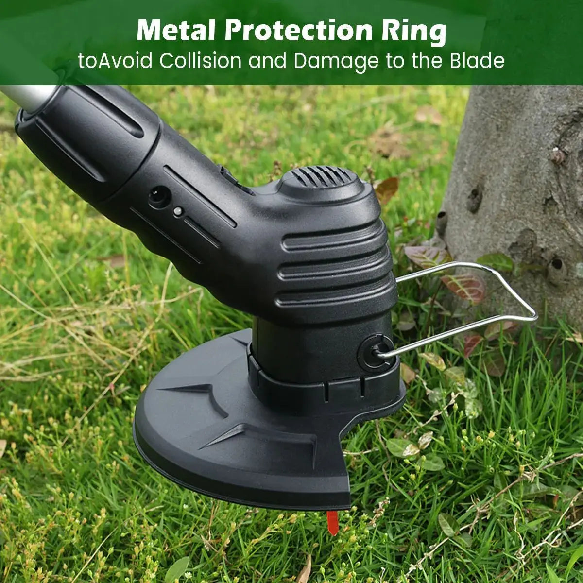 Portable Rechargeable Garden Mower Gardening Lawn Mower Lithium Mower Home Weed Whacker Garden Weed Whacker Weed Wheel