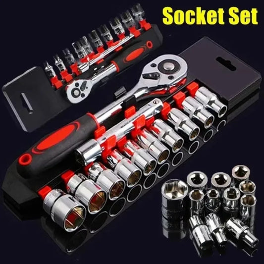 New Arrivals  Upgrade Wrench Socket Set Hardware Car Boat Motorcycle Bicycle Repairing Tool Set