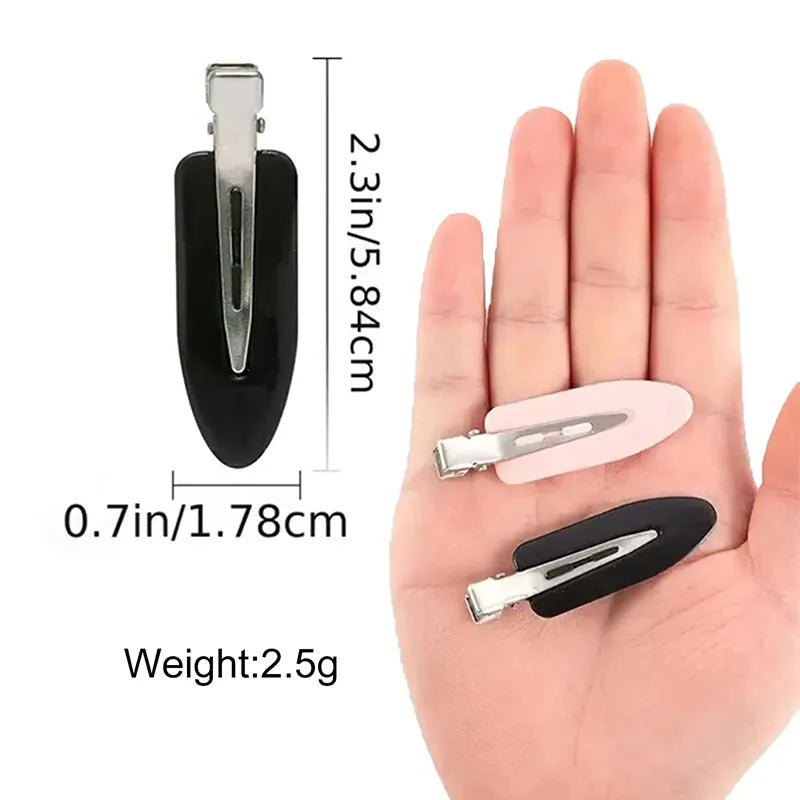 NEW Arrivals 10 PCS Set No Bend Seamless Hair Clips Side Bangs Barrette Make-Up Washing Face Accessories Women Girls Styling Hairpins Hair Care Accessories Beauty Salon Supplies