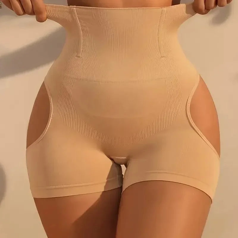 Black/Beige Color Women's Butt Lifter Shapewear Sexy Show Buttocks Body Shaper Hip Enhancer Tummy Control Panties Seamless Shorts Slimming Underwear