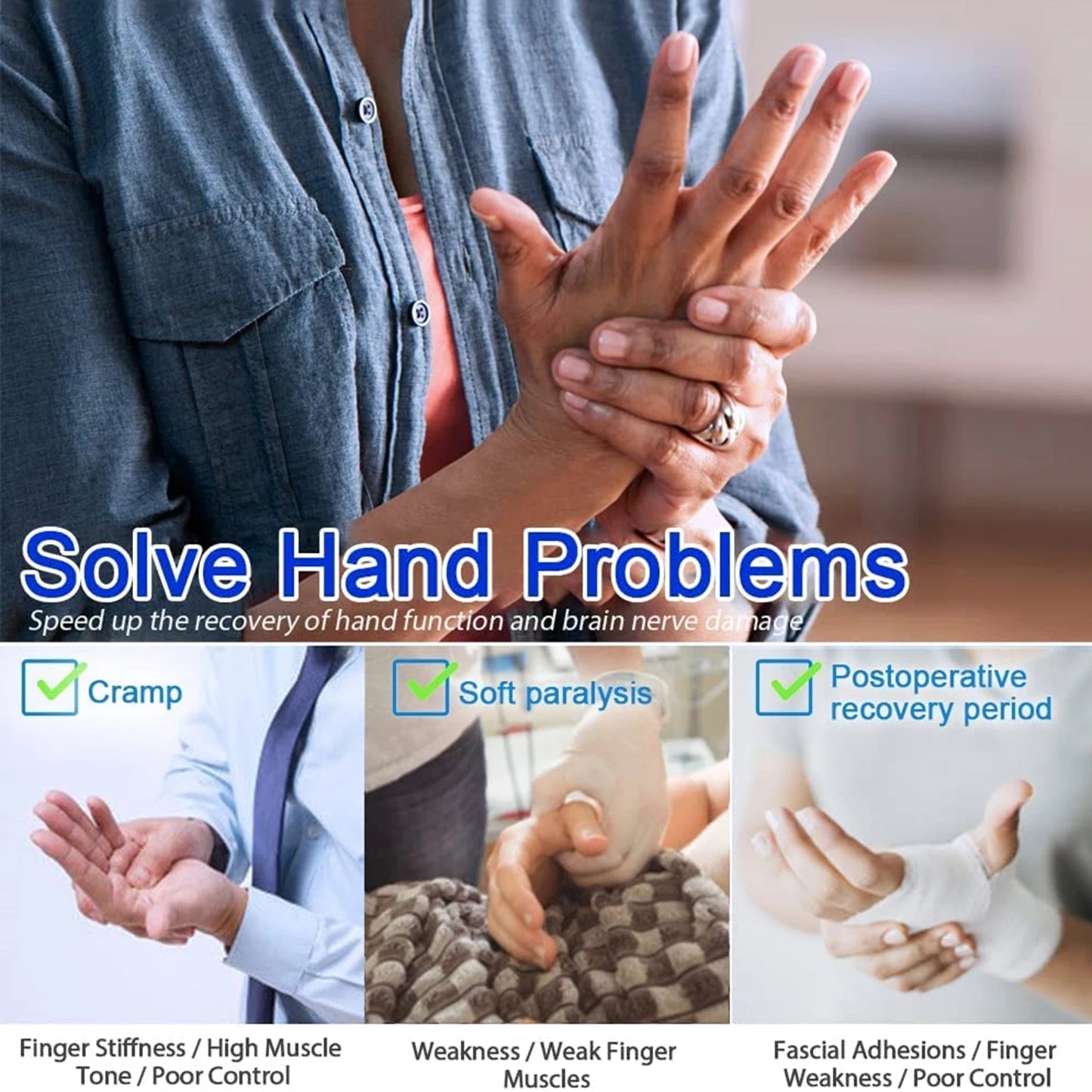 NEW!!!! Rehabilitation Robot Glove Hand Finger Training Gloves Stroke Hemiplegia Devices Rehabilitation Hand Function Recovery