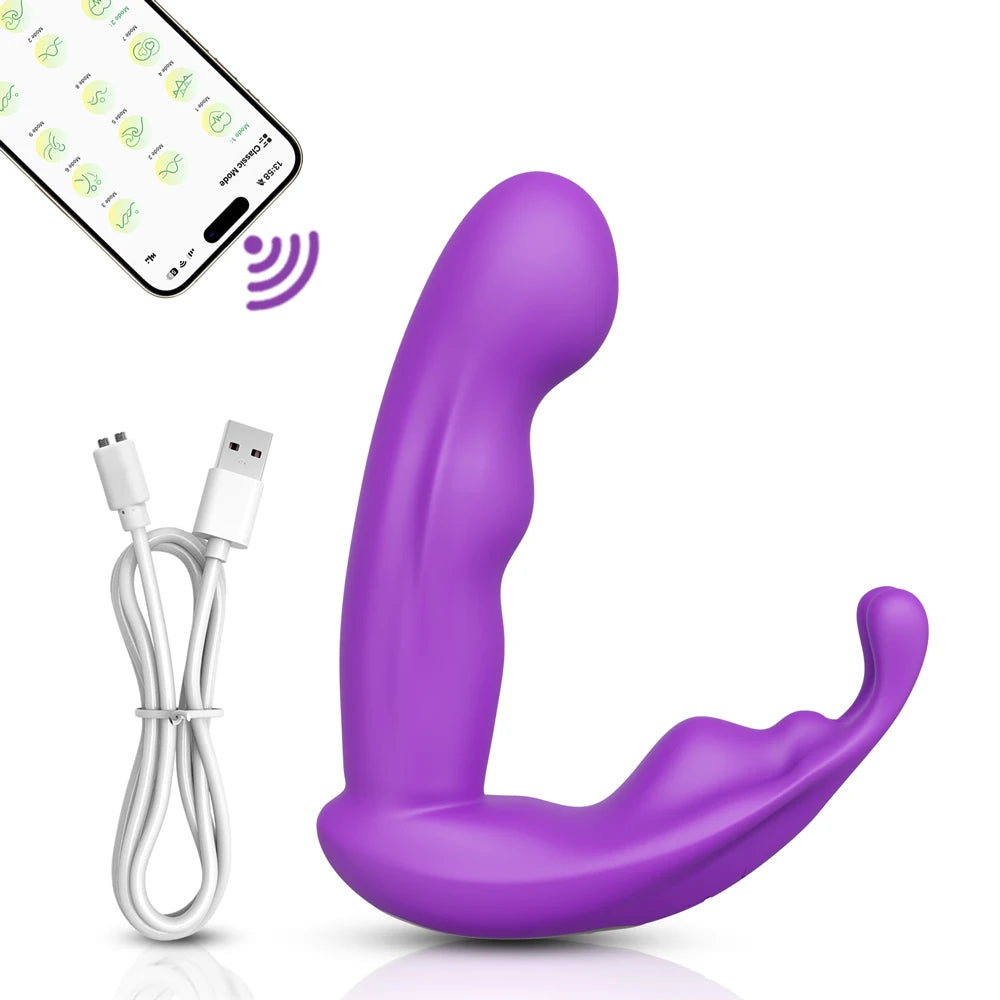 NEW Arrivals Wearable Sucking Panty Vibrator Butterfly Vibrators Dildo Adult Sex Toys For Women APP Vibrating Egg Vaginal Clitoris Stimulator
