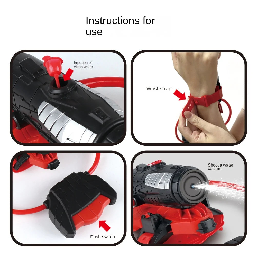 NEW Arrivals Shooters Toy Water Guns with Glove Squirt Guns Water Fighting Toy for Kids and Adults Beach Party Swimming Pool Outdoor Garden Lawn Backyard Toys