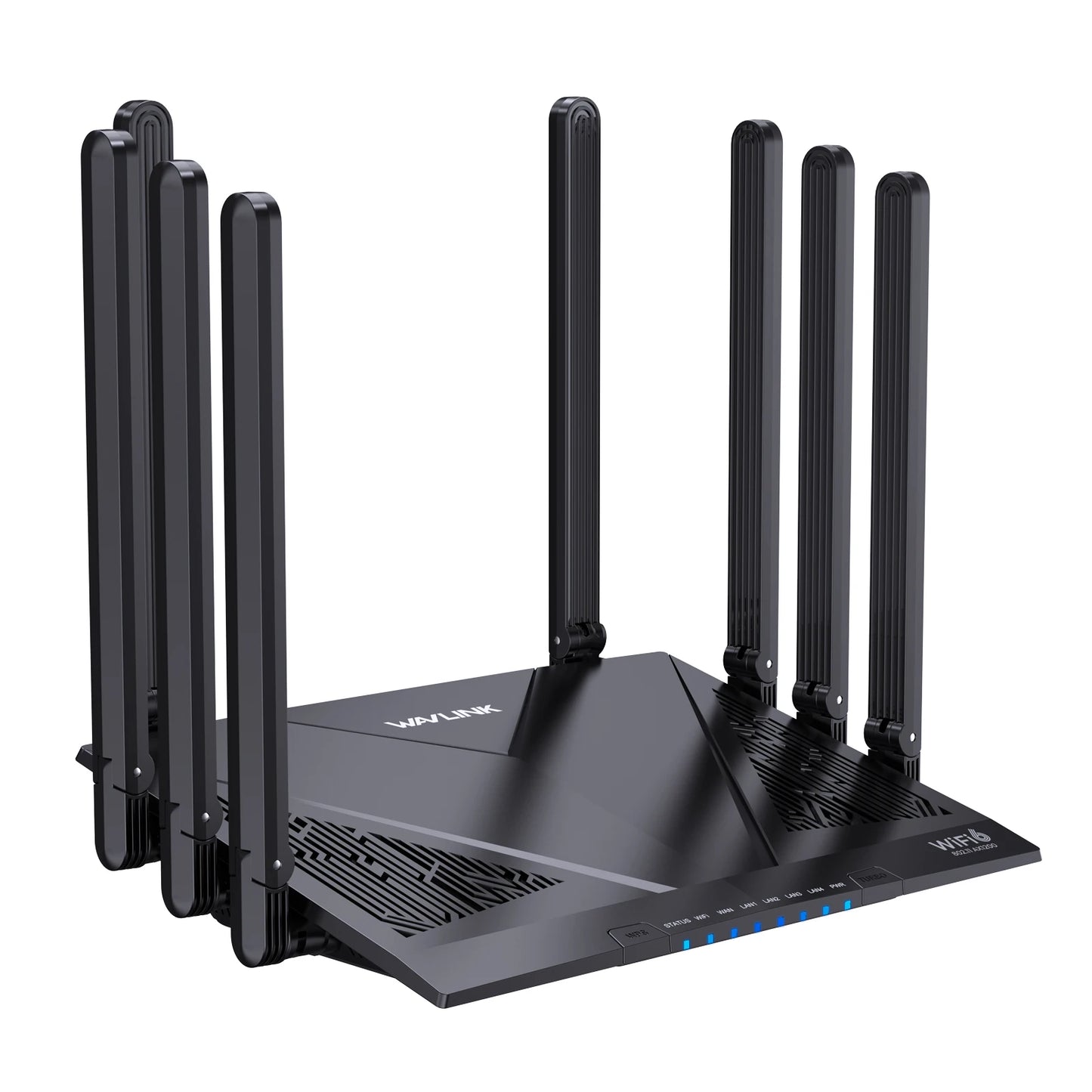 Wavlink Wi-Fi 6 Router Dual Band Gaming Router AX6000 with 2.5Gbps WAN 4 x 1000Mbps LAN Supports Mesh/Router/AP/Reapter Mode